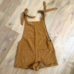 Amazon overall corduroy romper
